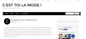 Blog d'actualité de la mode